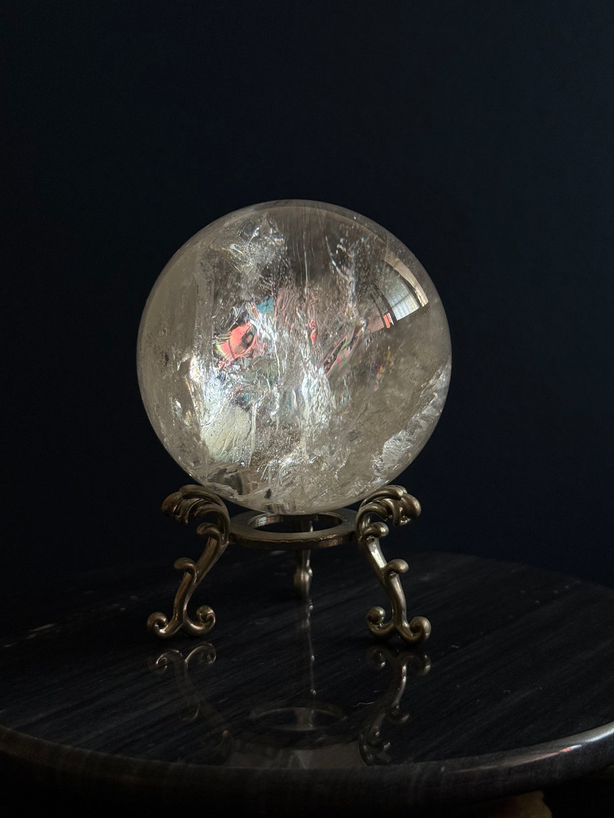 Tibetan Quartz Sphere