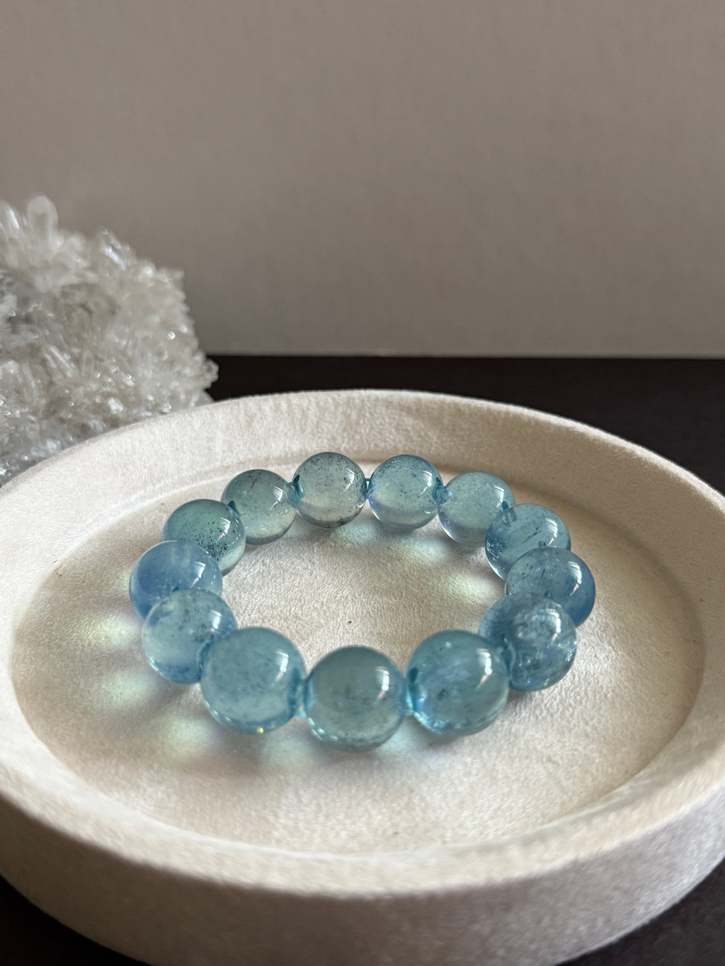 Aquamarine Bracelet (15mm)
