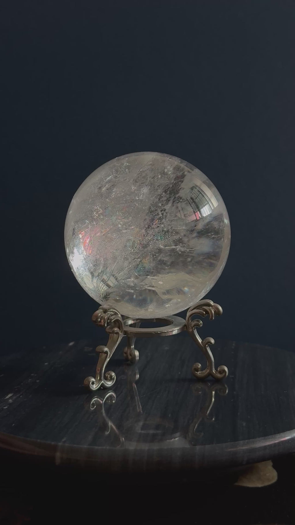 Tibetan Quartz Sphere