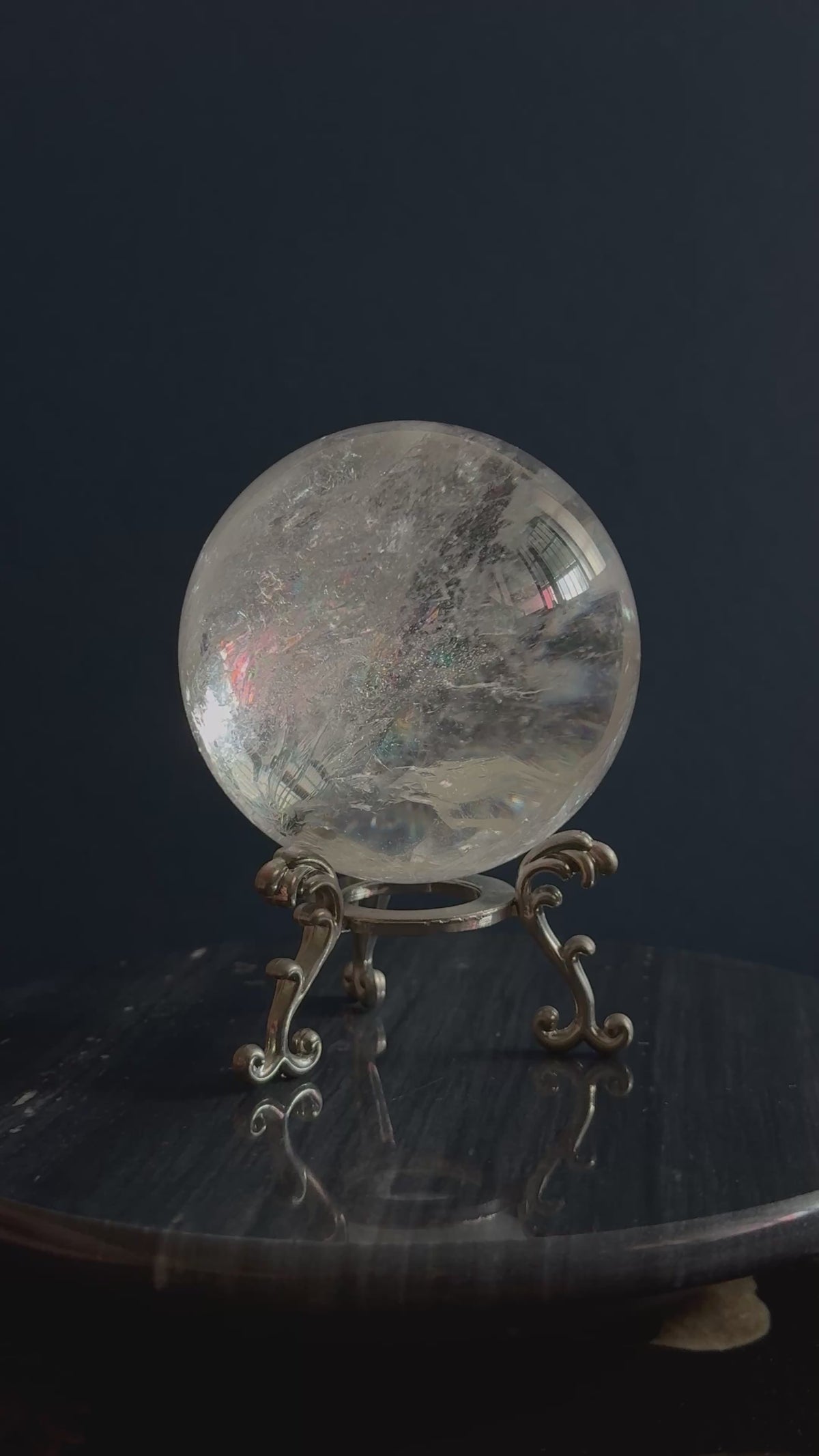 Tibetan Quartz Sphere